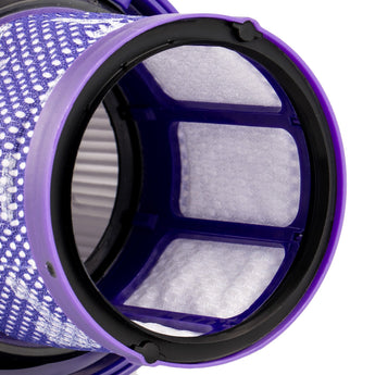 detail of dyson v10 filter replacement